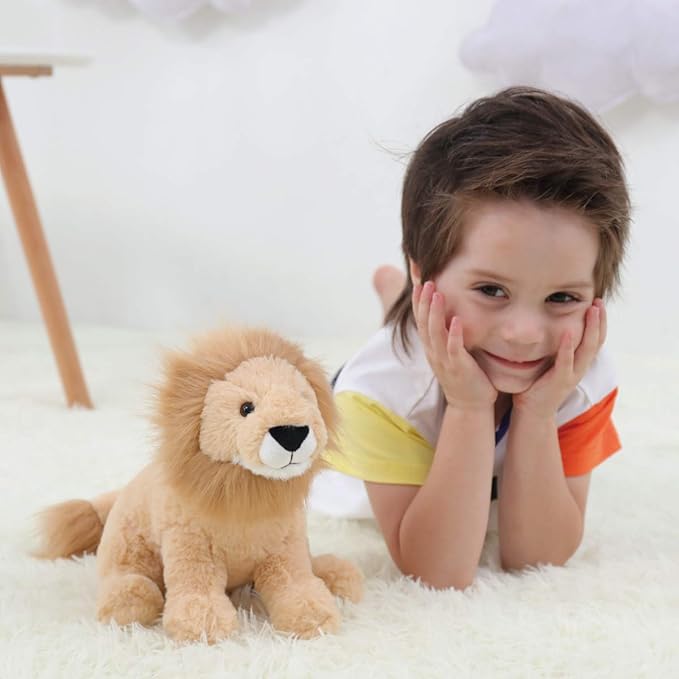 Lion Stuffed Animal Soft Cuddly