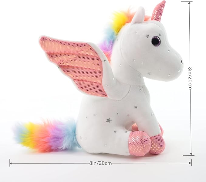 Unicorn Stuffed Animal - Cute Plush Toy