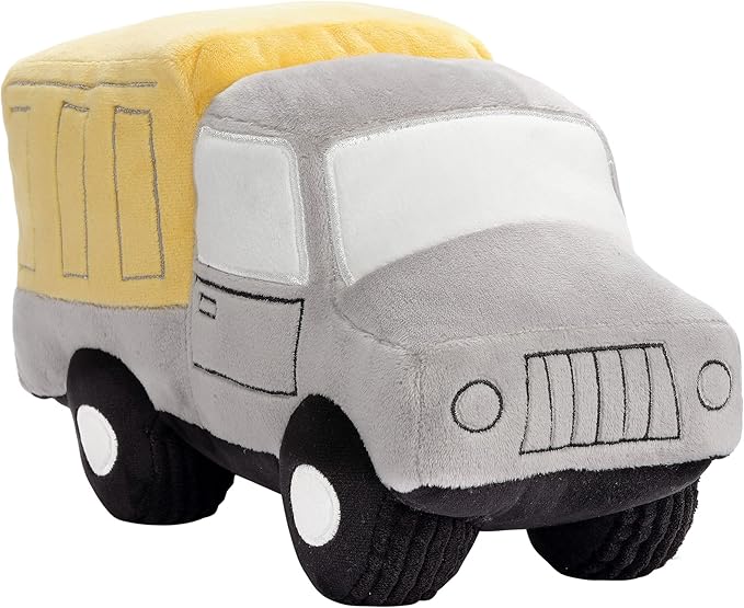 Construction Zone Plush Dump Truck Stuffed Toy